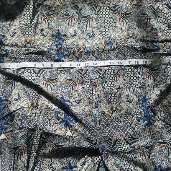 Java Lava Vintage abstract Hawaiian shirt - Picture 2 of 6